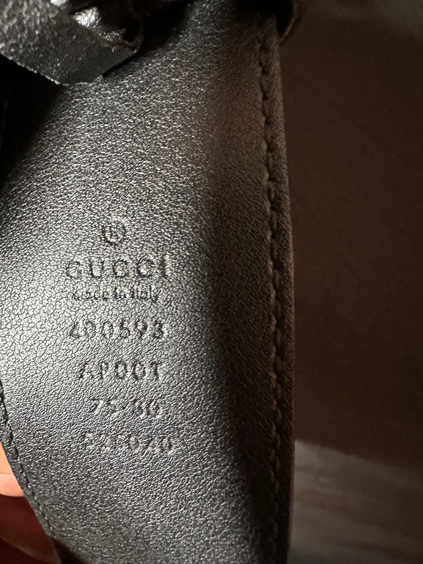 GG Marmont Leather Belt