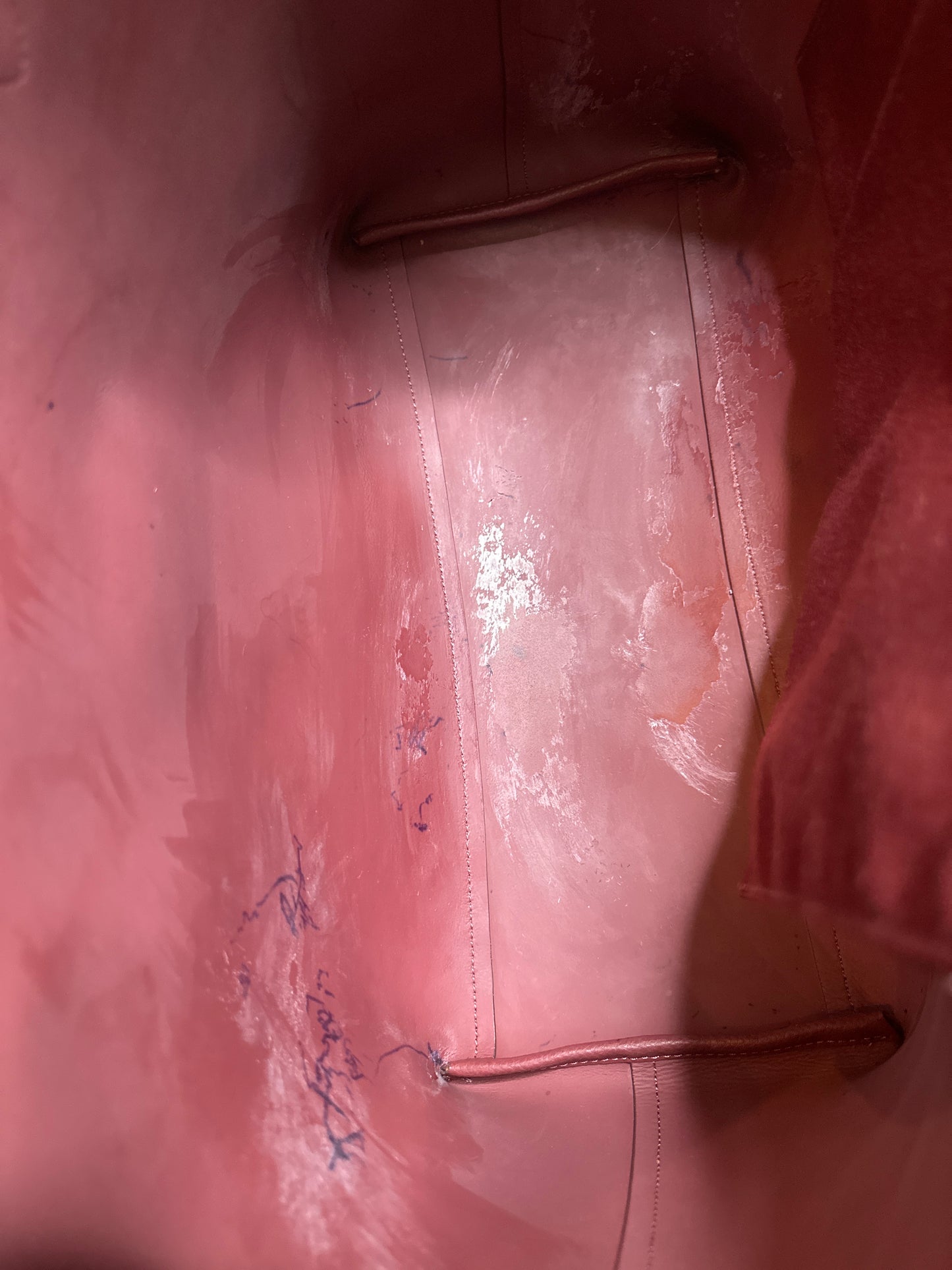 Coach Leather Town Tote Light Saddle