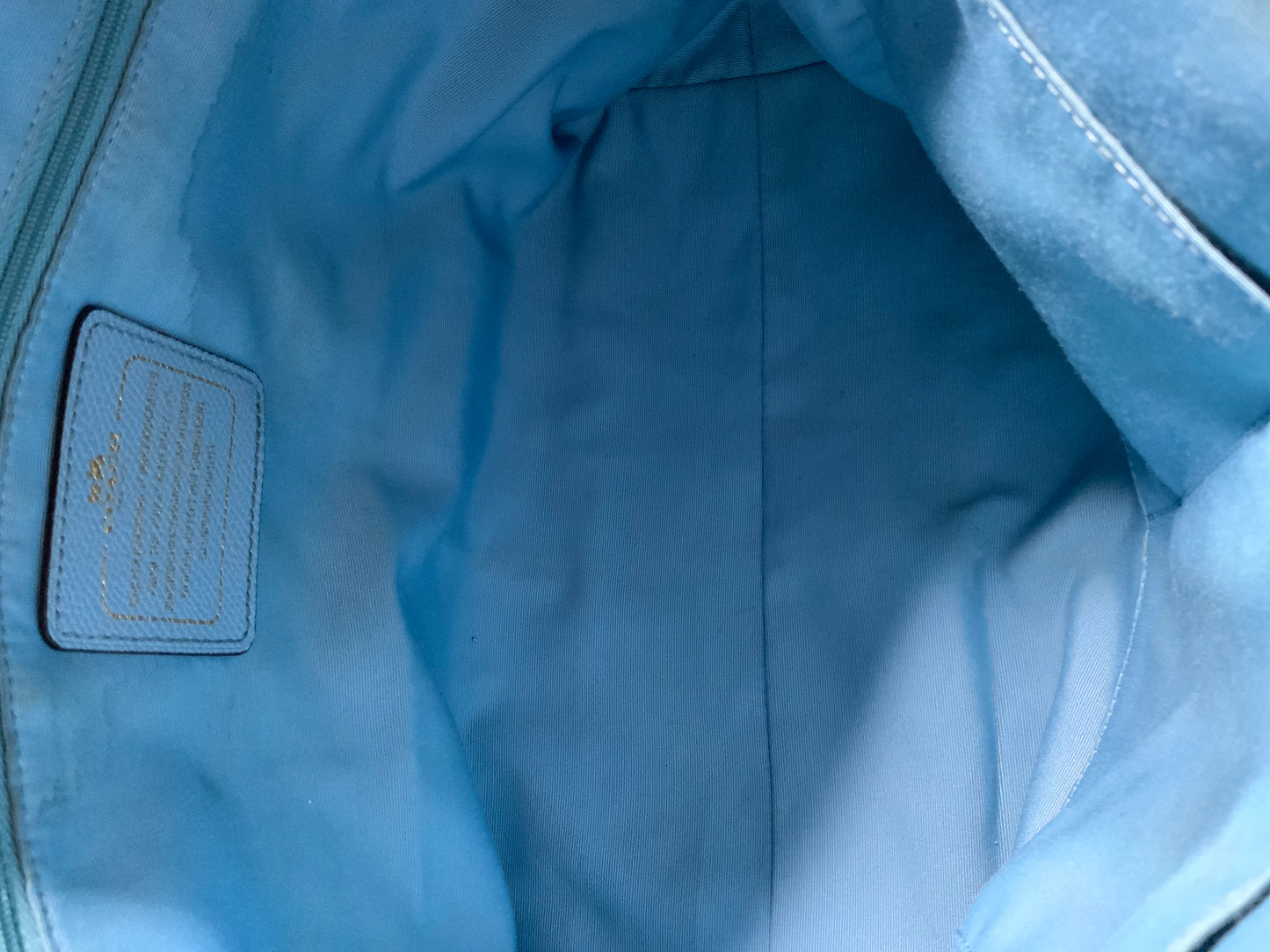 Coach Large Zipper Tote