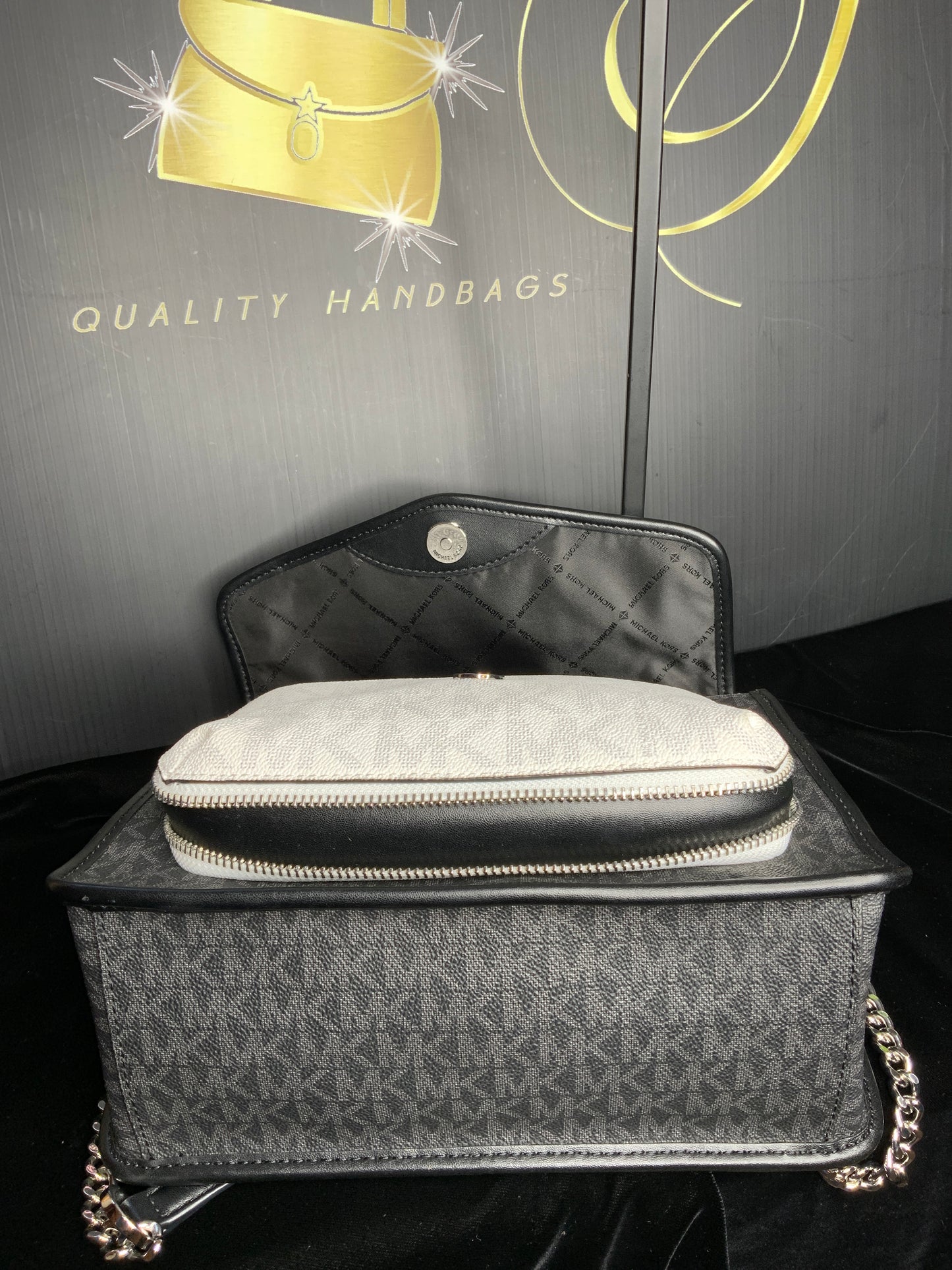 Michael Kors Regina Flap Shoulder Bag