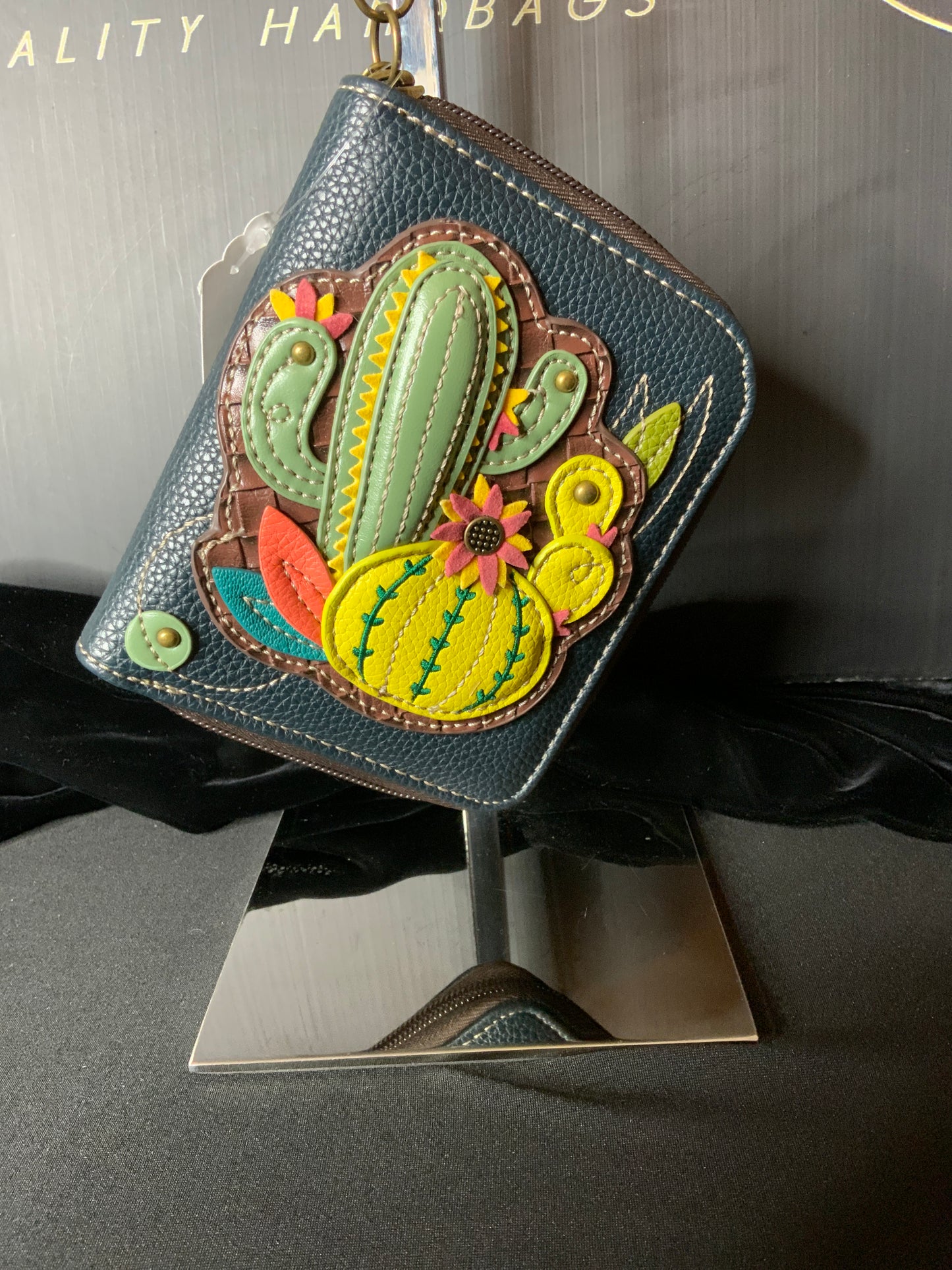 Chala Cactus Zipper Wallet