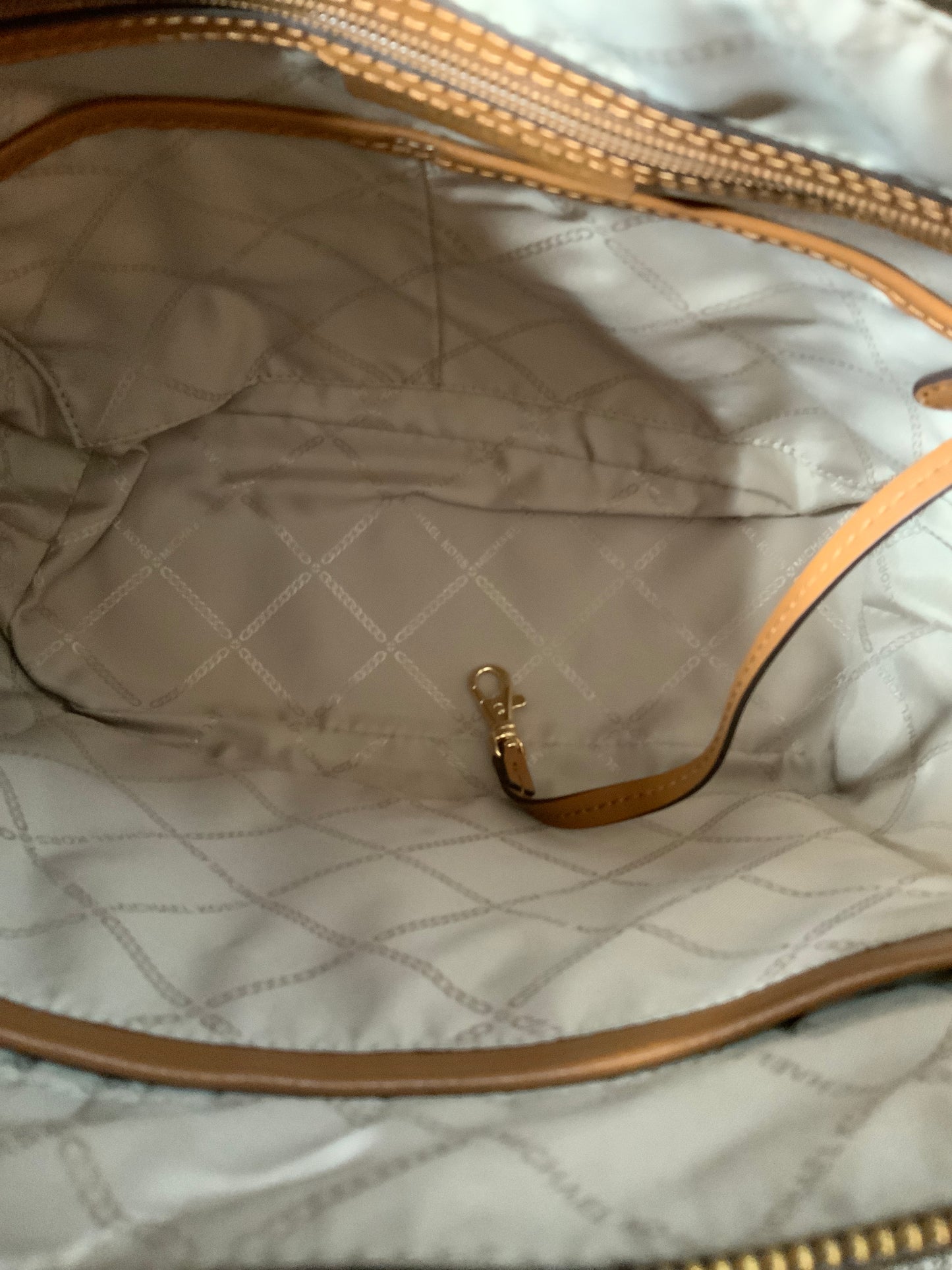 Michael Kors East-West Monogram Tote Bag
