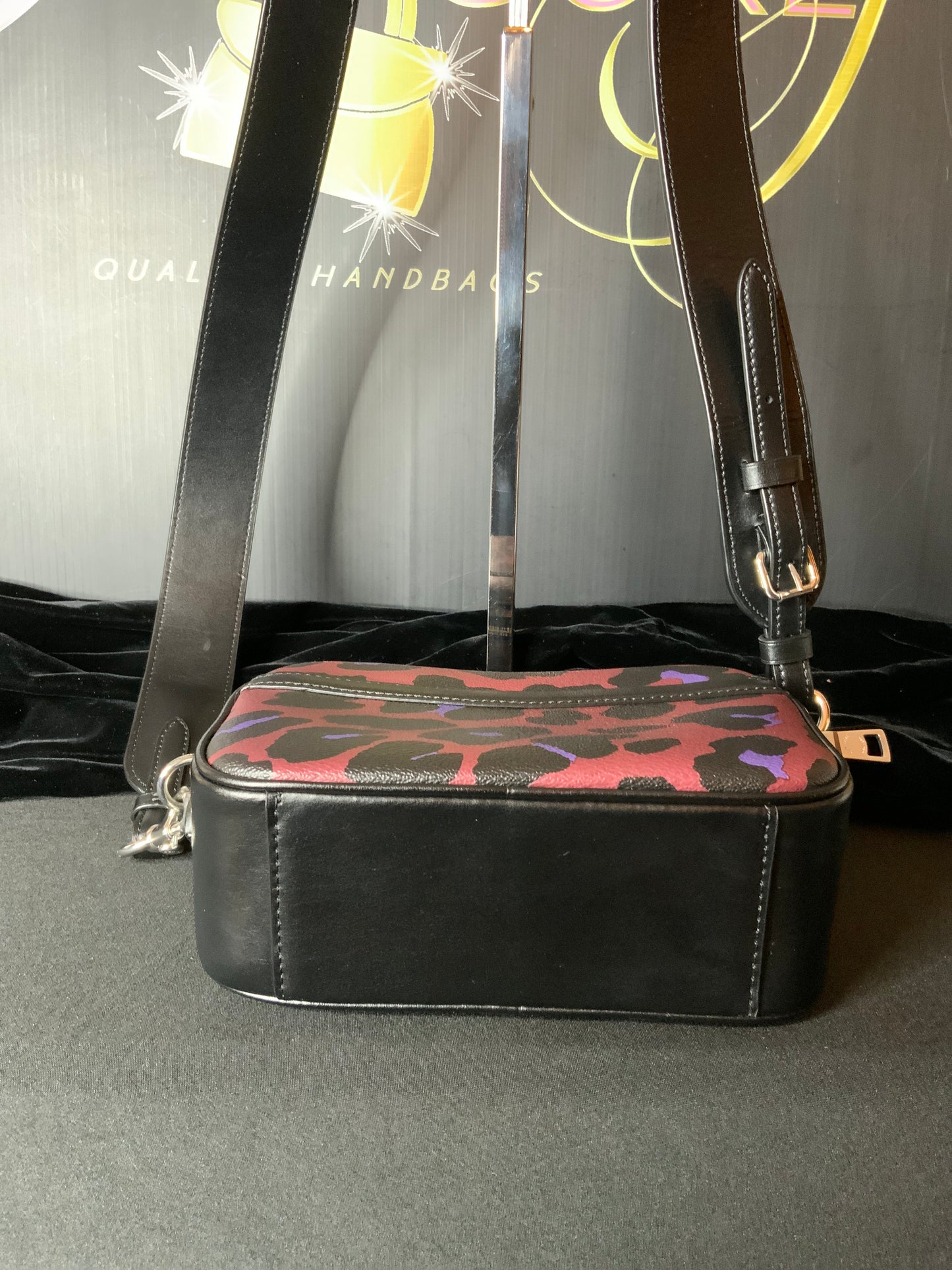 Coach Jes Leopard Crossbody