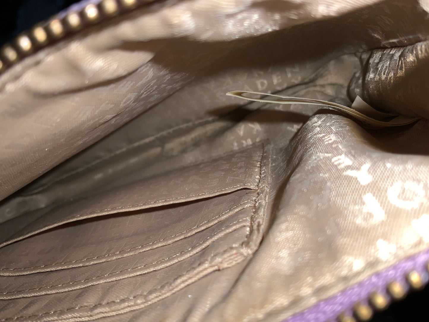 Kate Spade Linet Cabana Tile Crocus Clutch