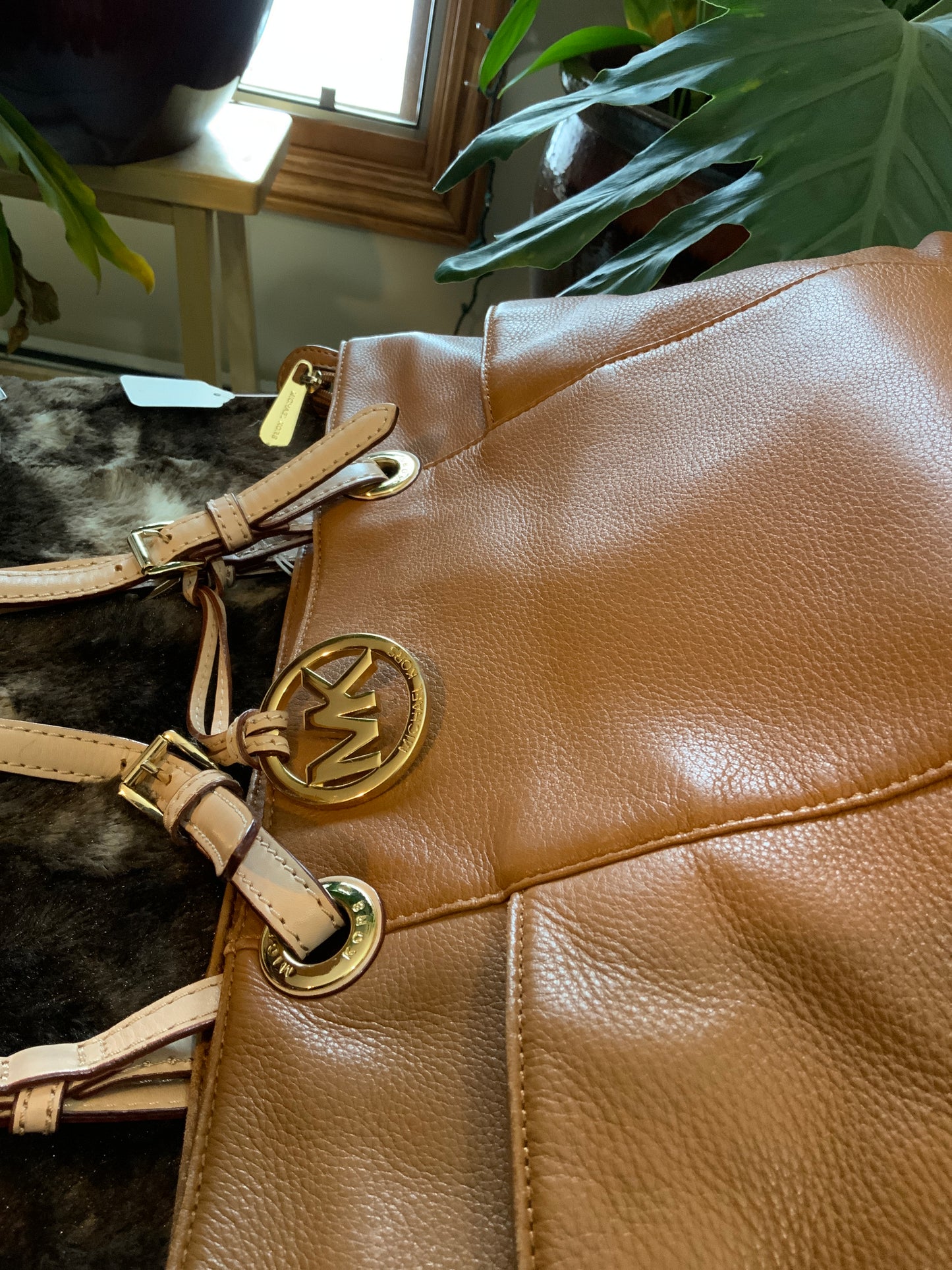 Michael Kors Leather Jet Set