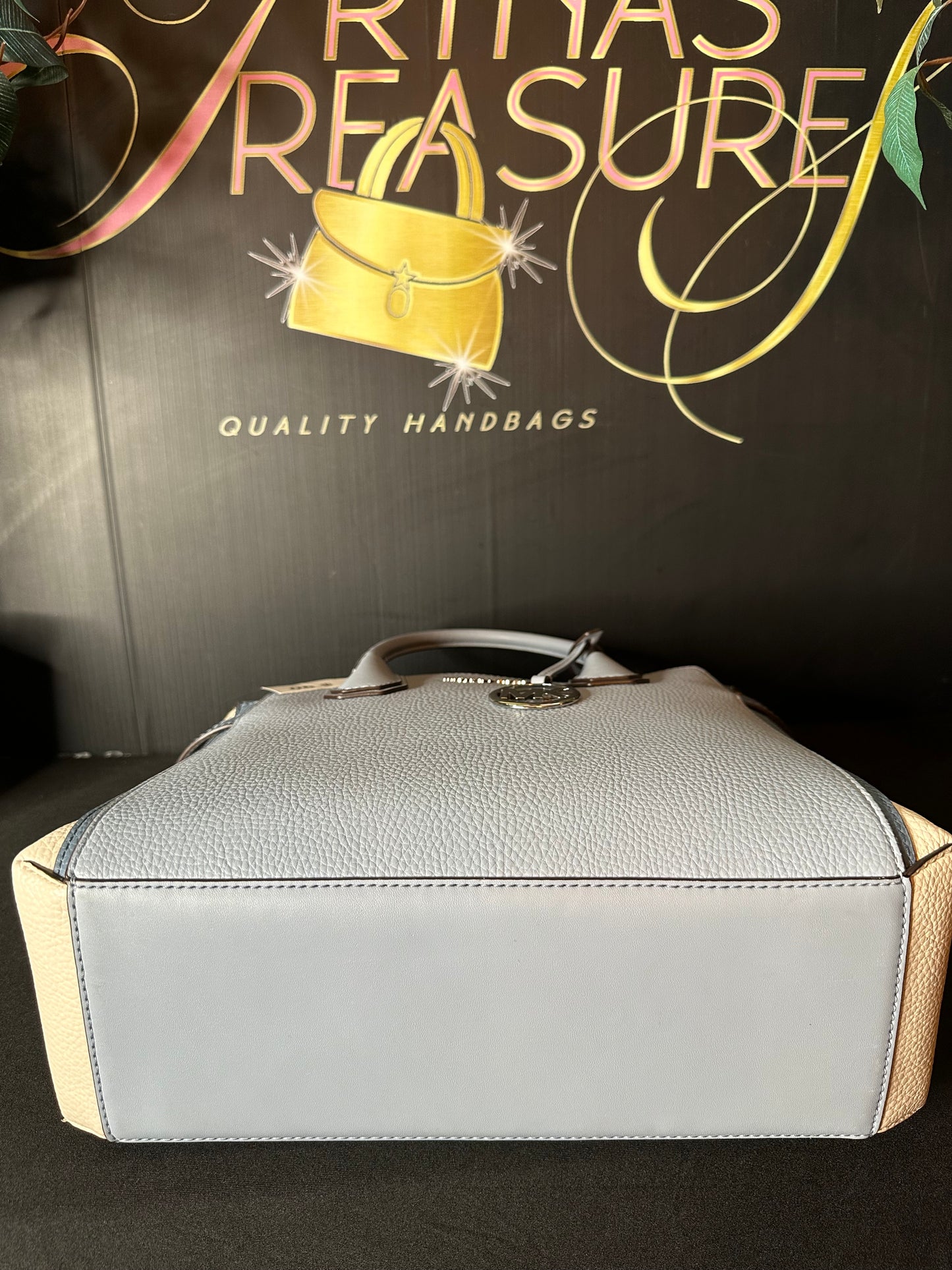 Michael Kors Mercer Color-Block Satchel