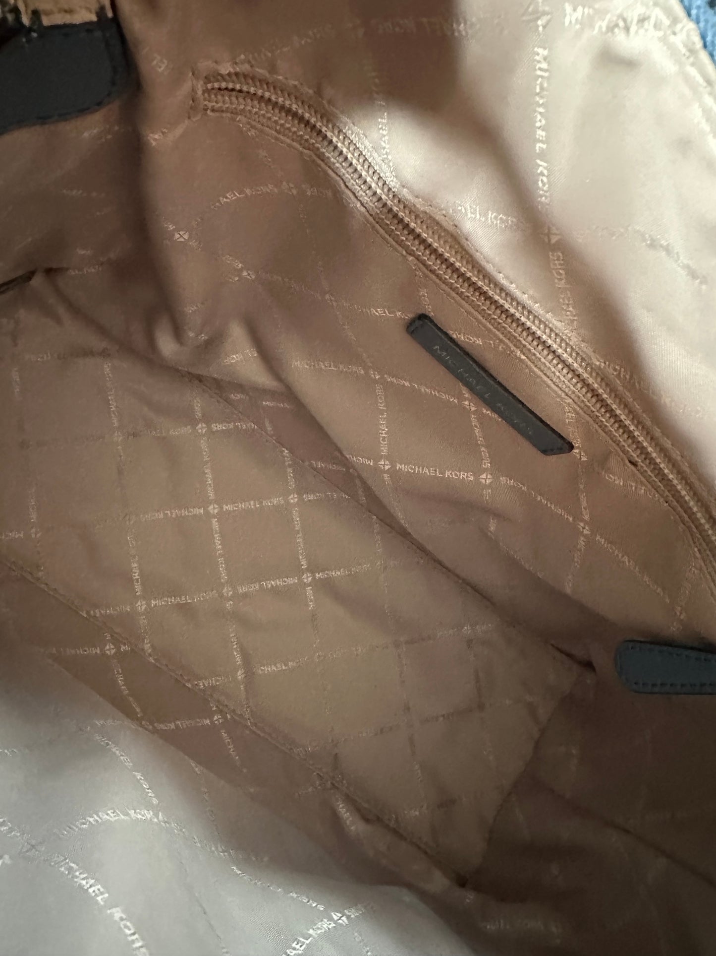 Michael Kors Mercer Color-Block Satchel