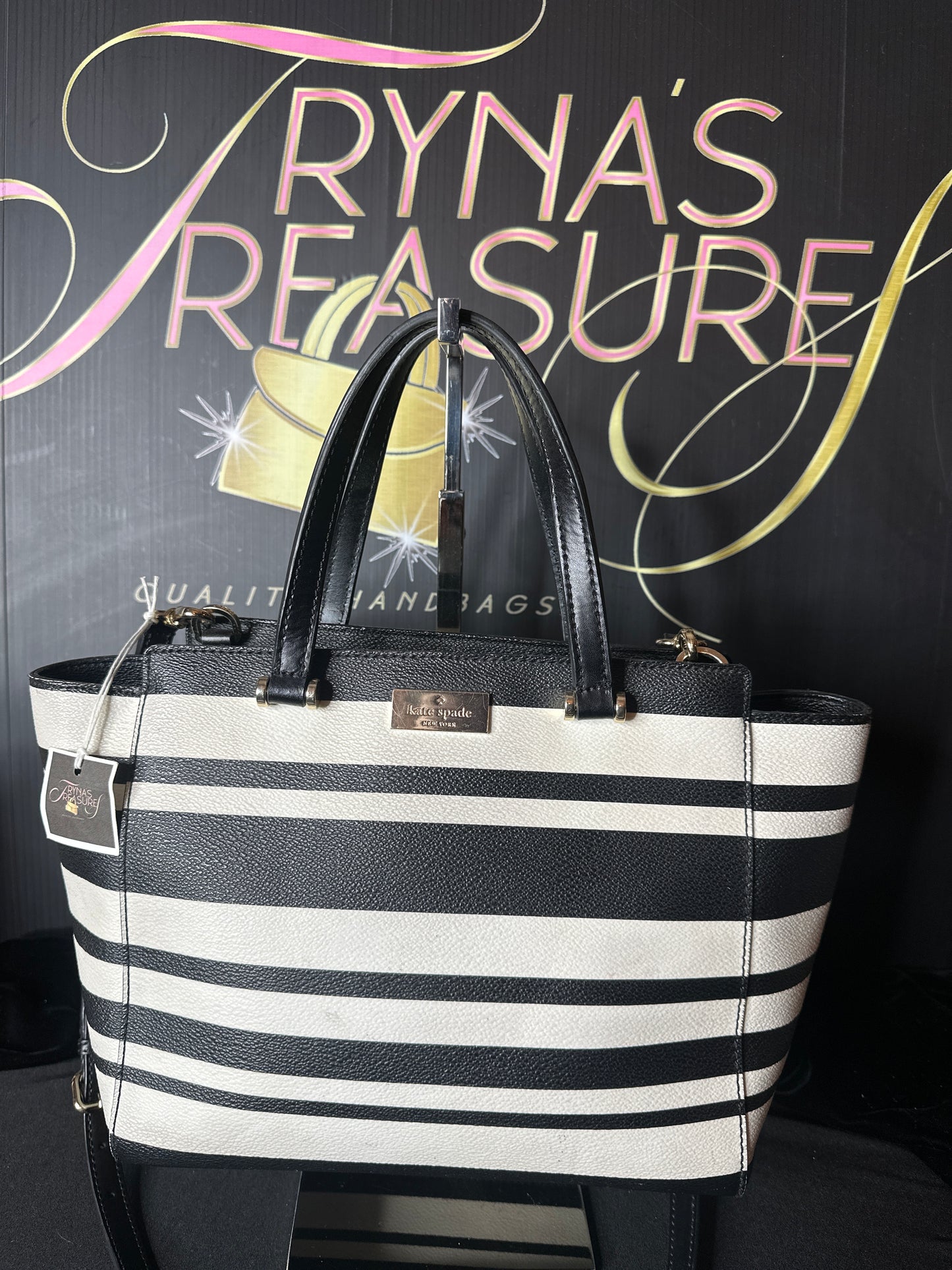 Kate Spade Striped Bag