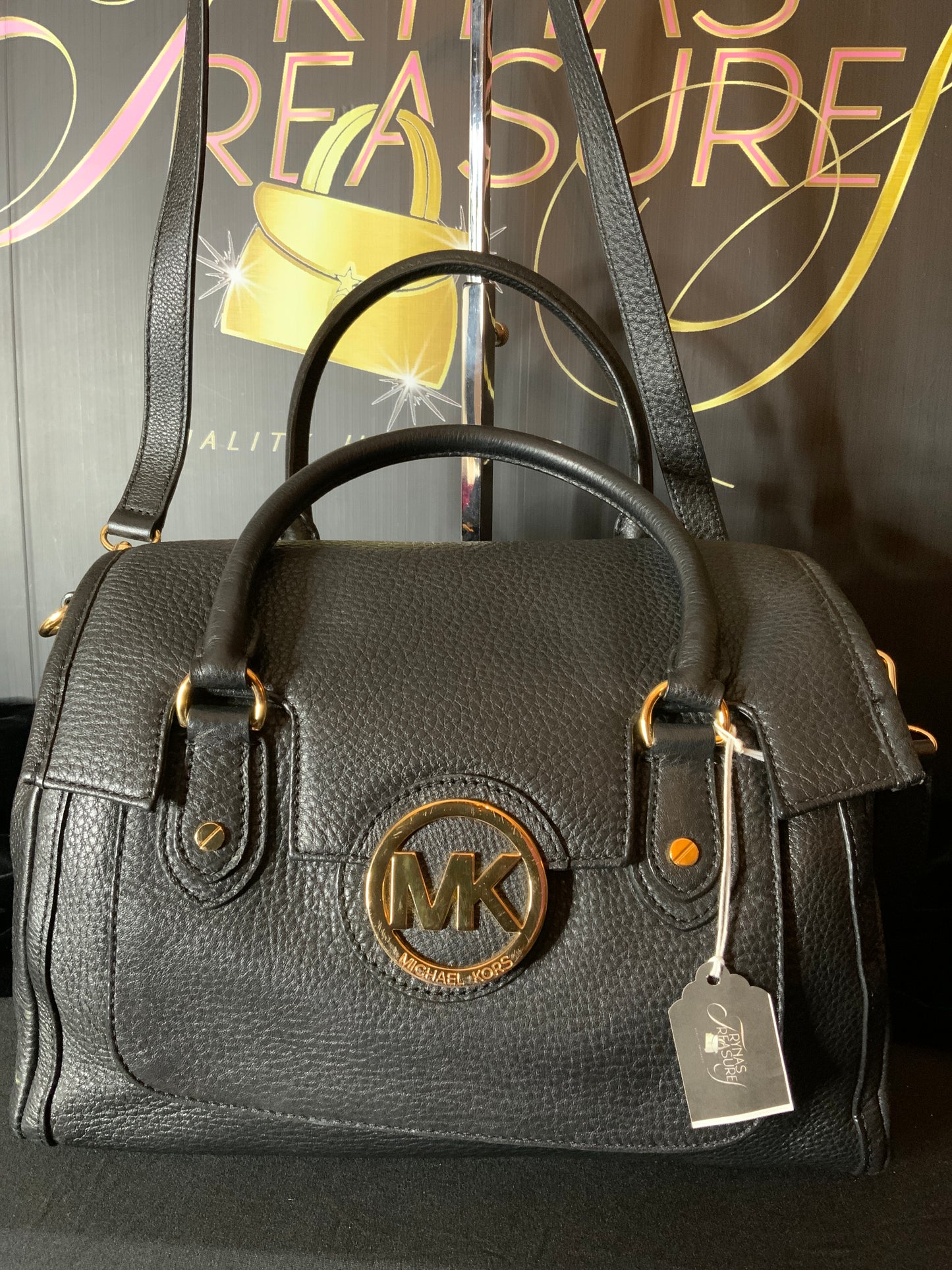 Michael Kors Leather Satchel