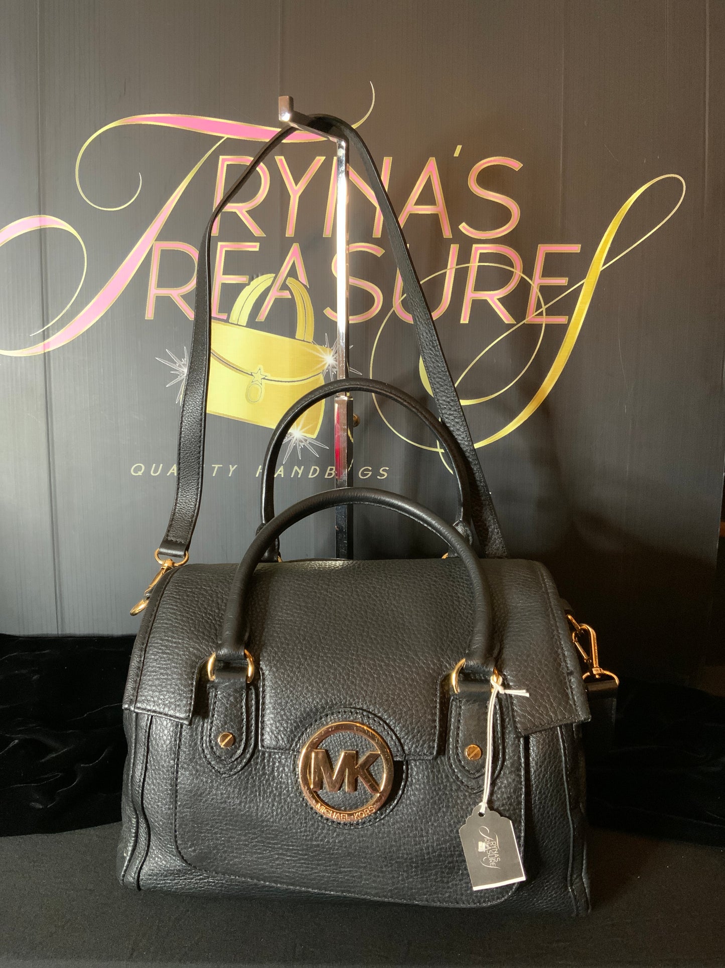 Michael Kors Leather Satchel