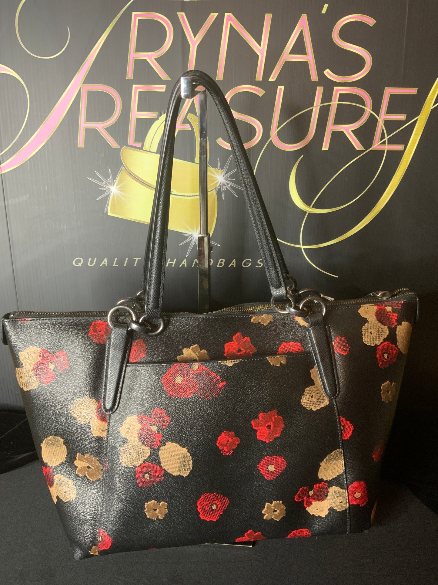 Coach Ava Floral Tote Bag