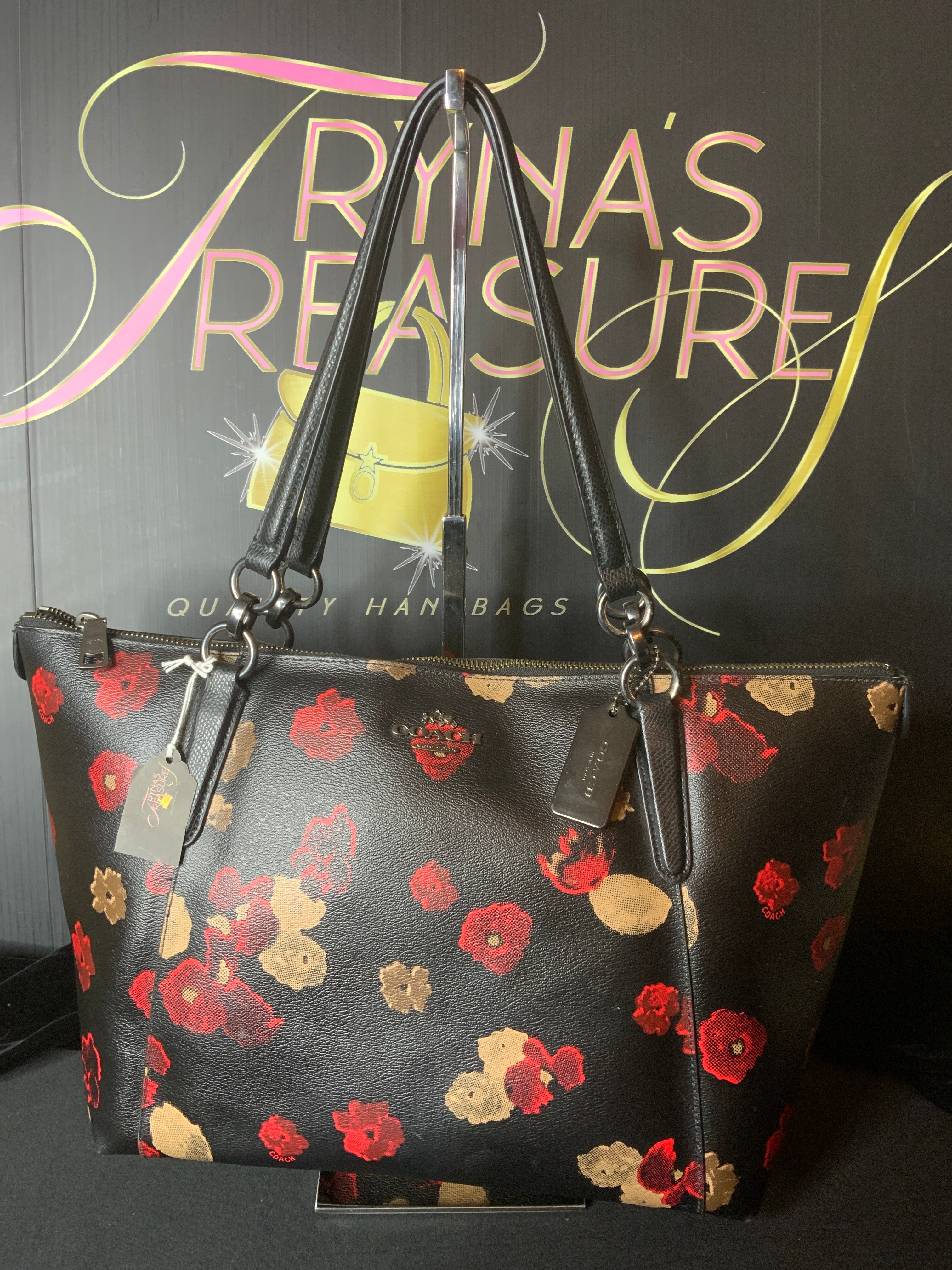 Coach Ava Floral Tote Bag Tryna s Treasures