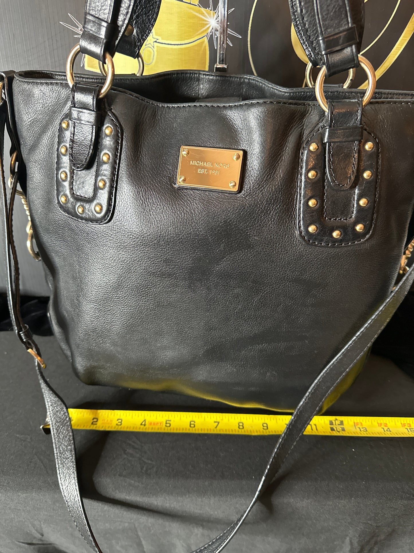 Michael Kors Large Leather Studded Bag