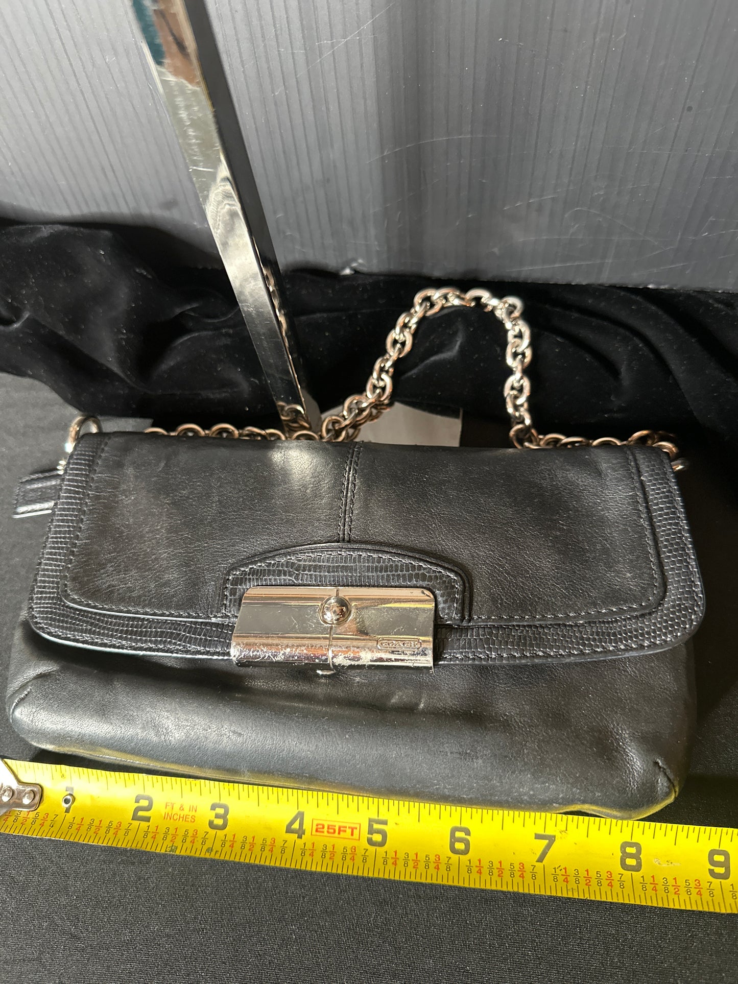 Coach Leather Wristlet