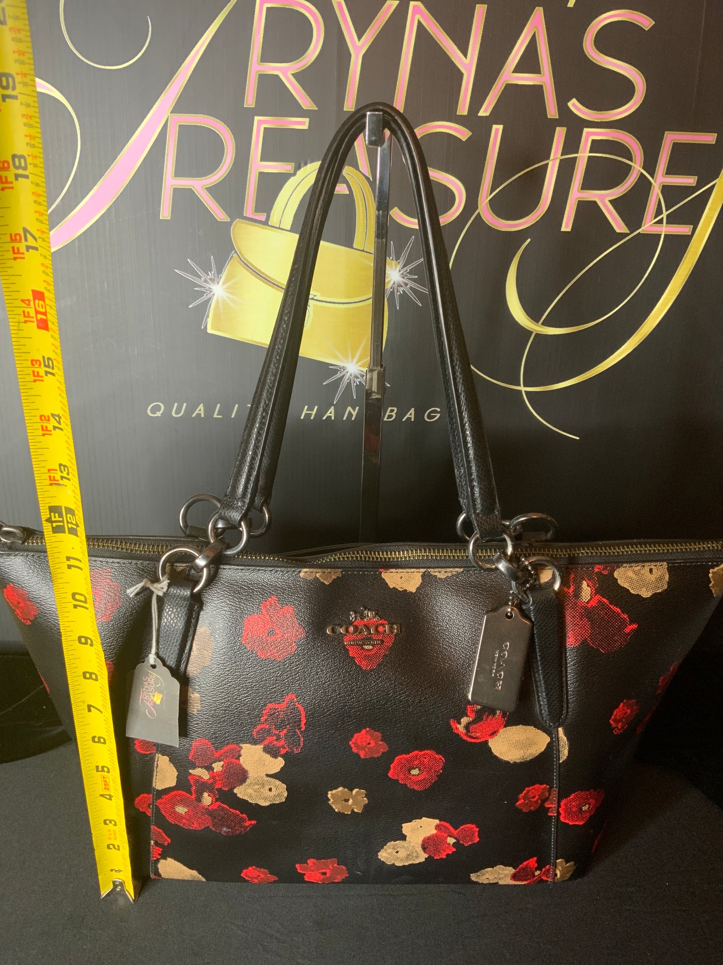 Coach Ava Floral Tote Bag