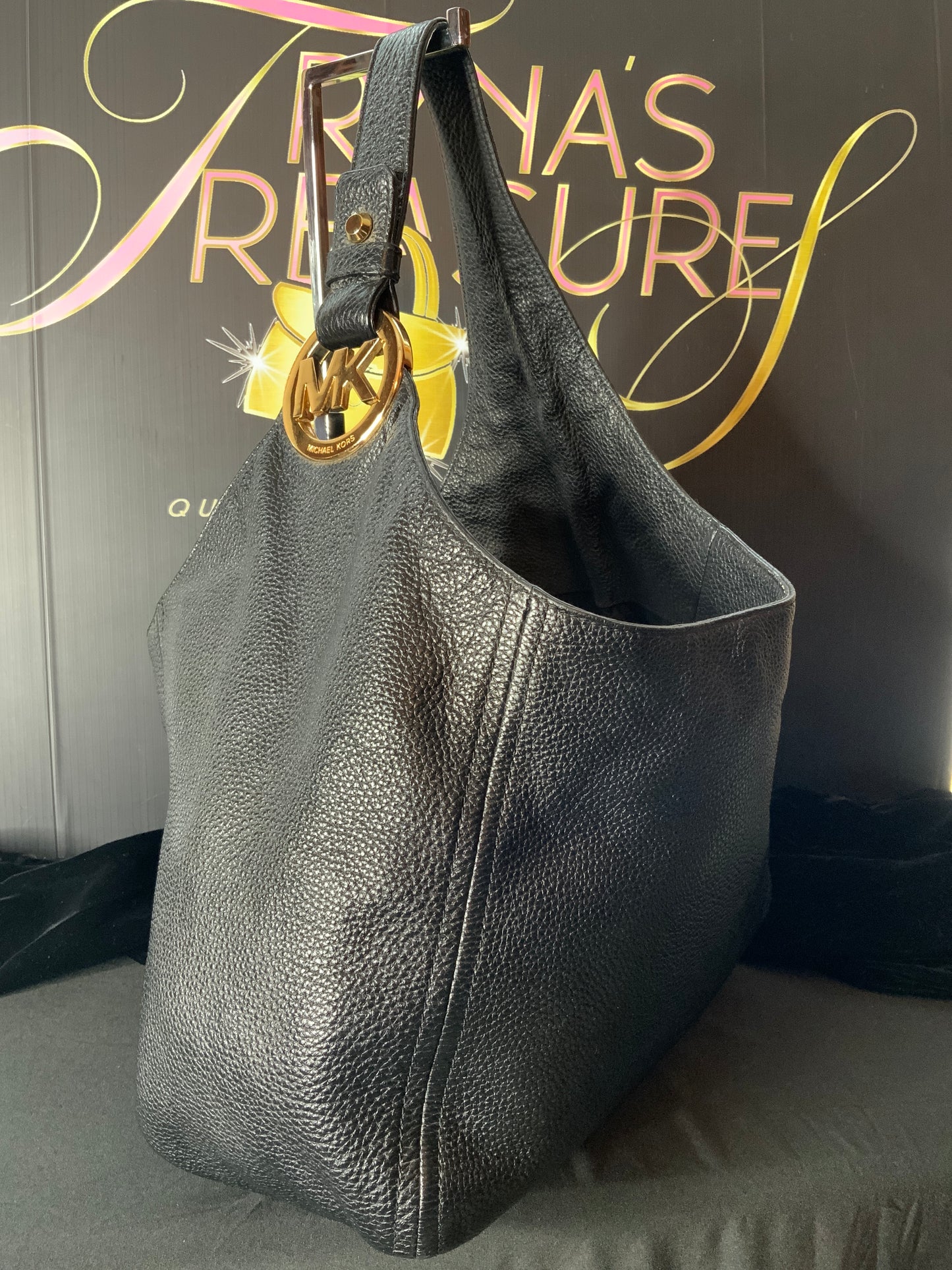 Michael Kors Leather Hobo Bag