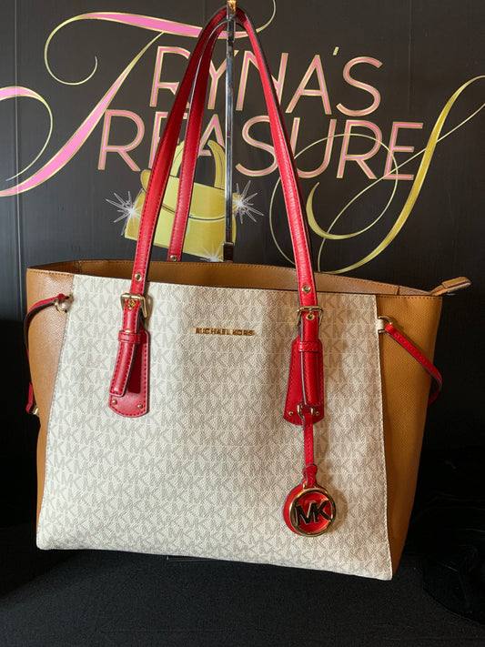 Michael Kors Large Tote Set with Wallet