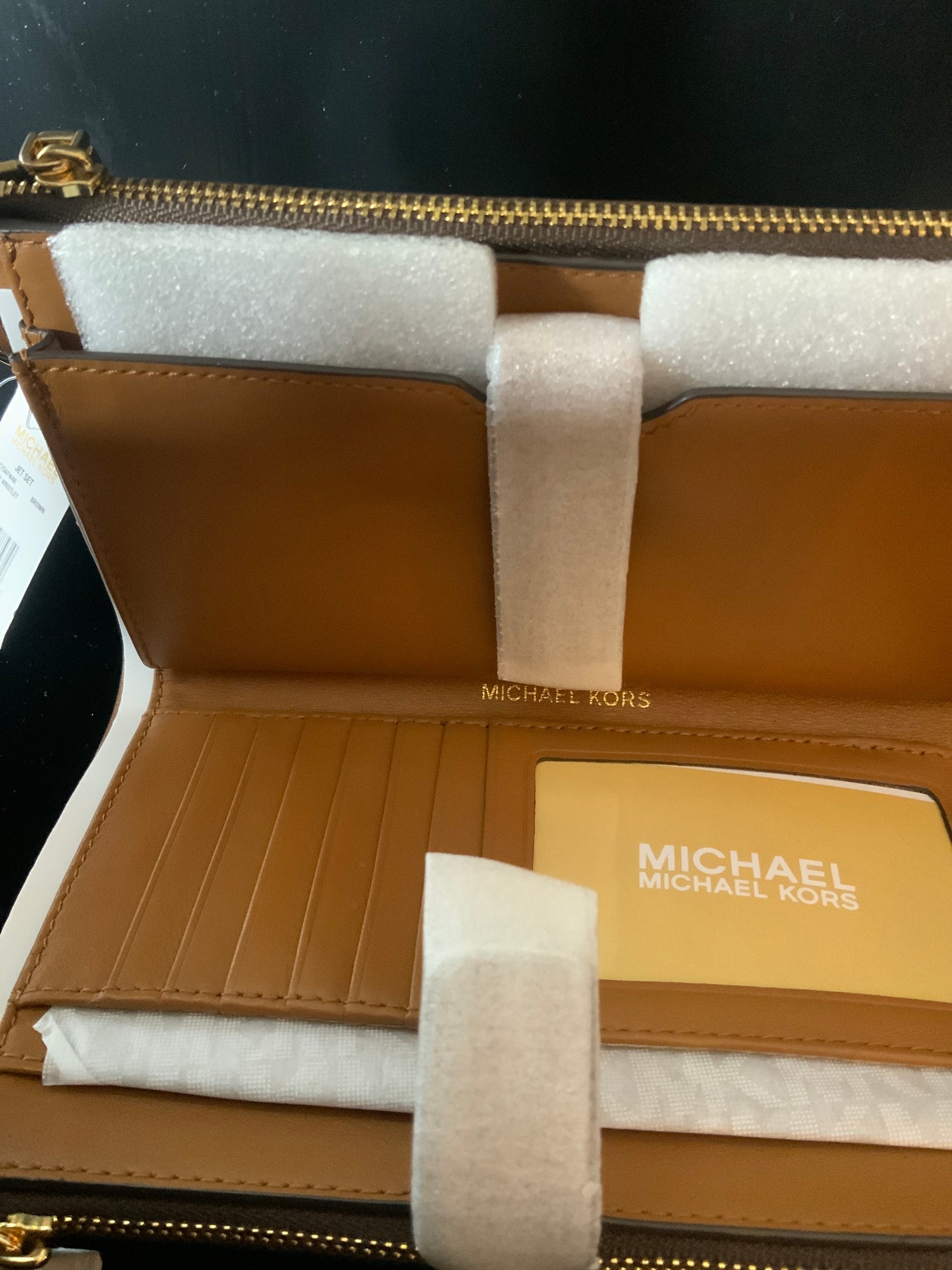 Michael Kors Signature Double Zipper Wristlet/Wallet