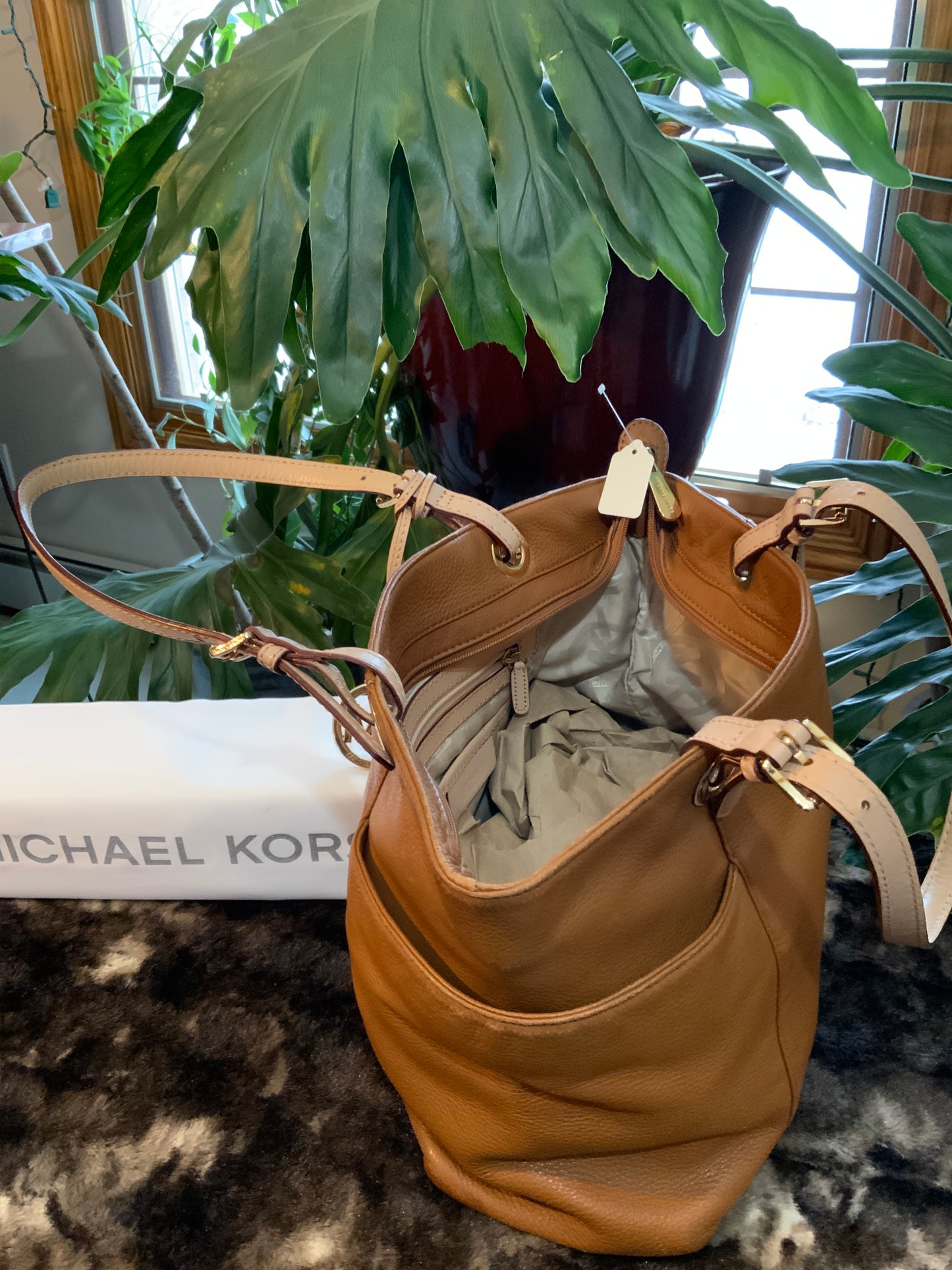 Michael Kors Leather Jet Set