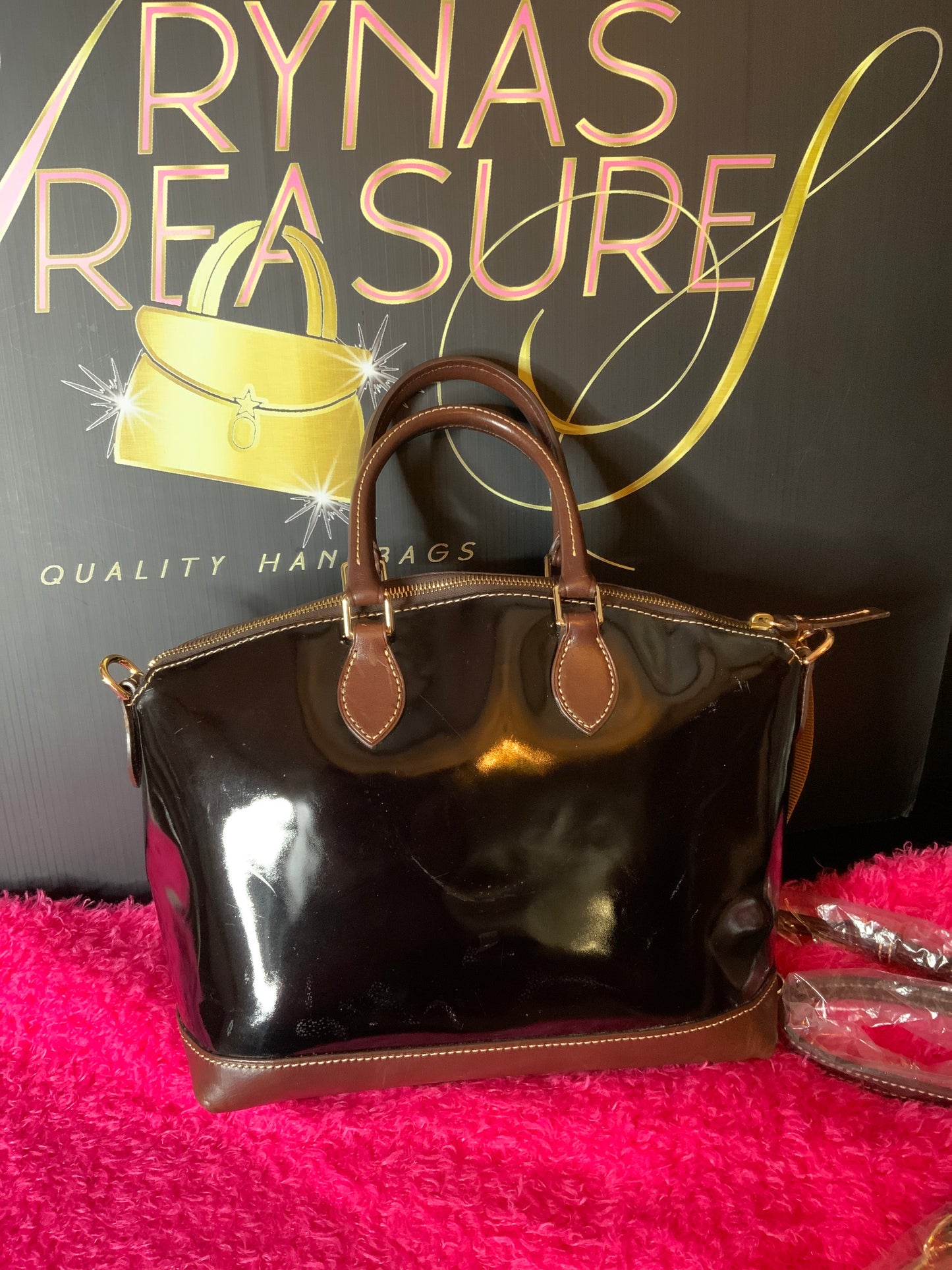 Dooney & Bourke Patent Leather Satchel