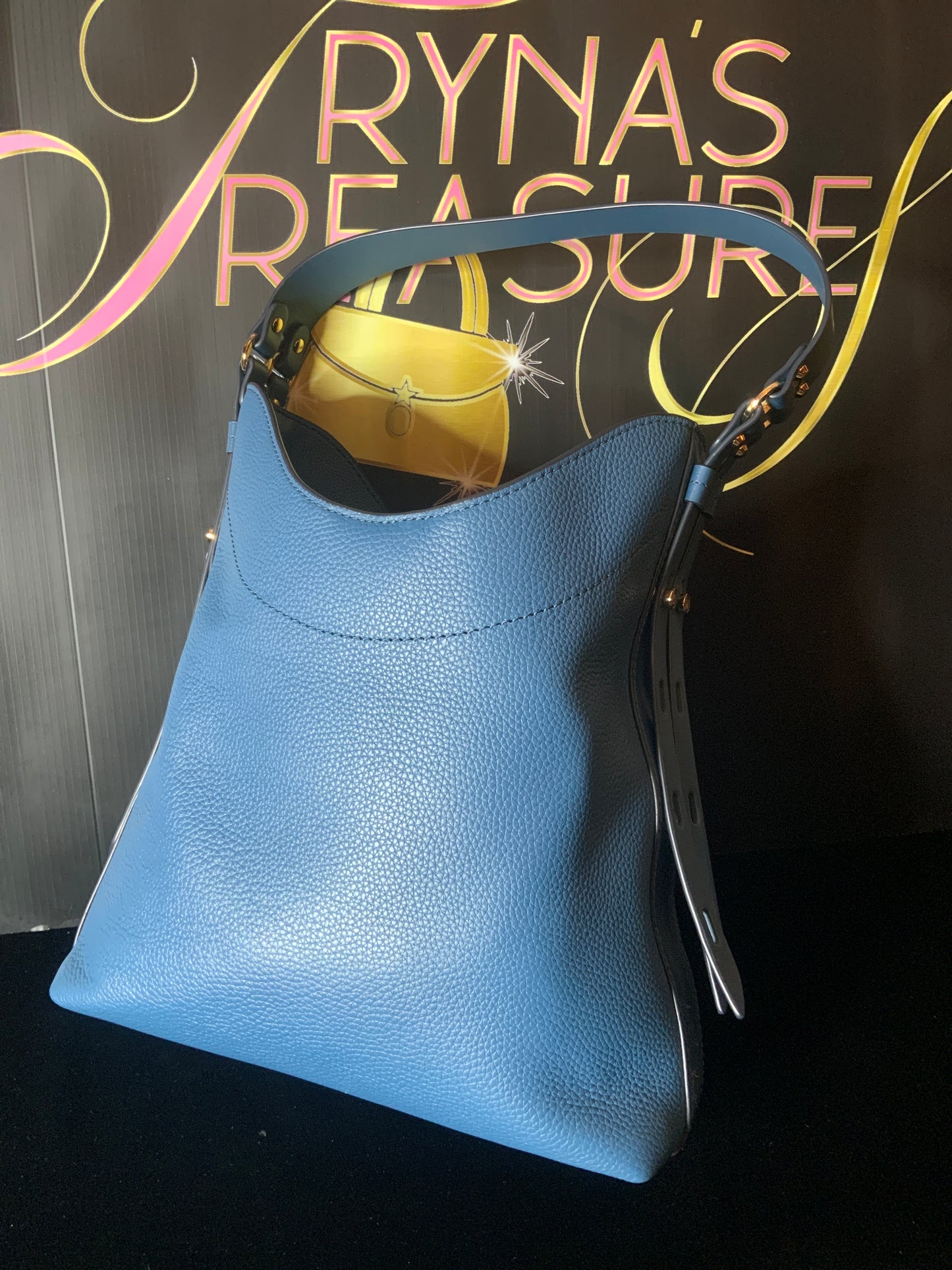 Michael Kors Pebbled Leather Shoulder Bag