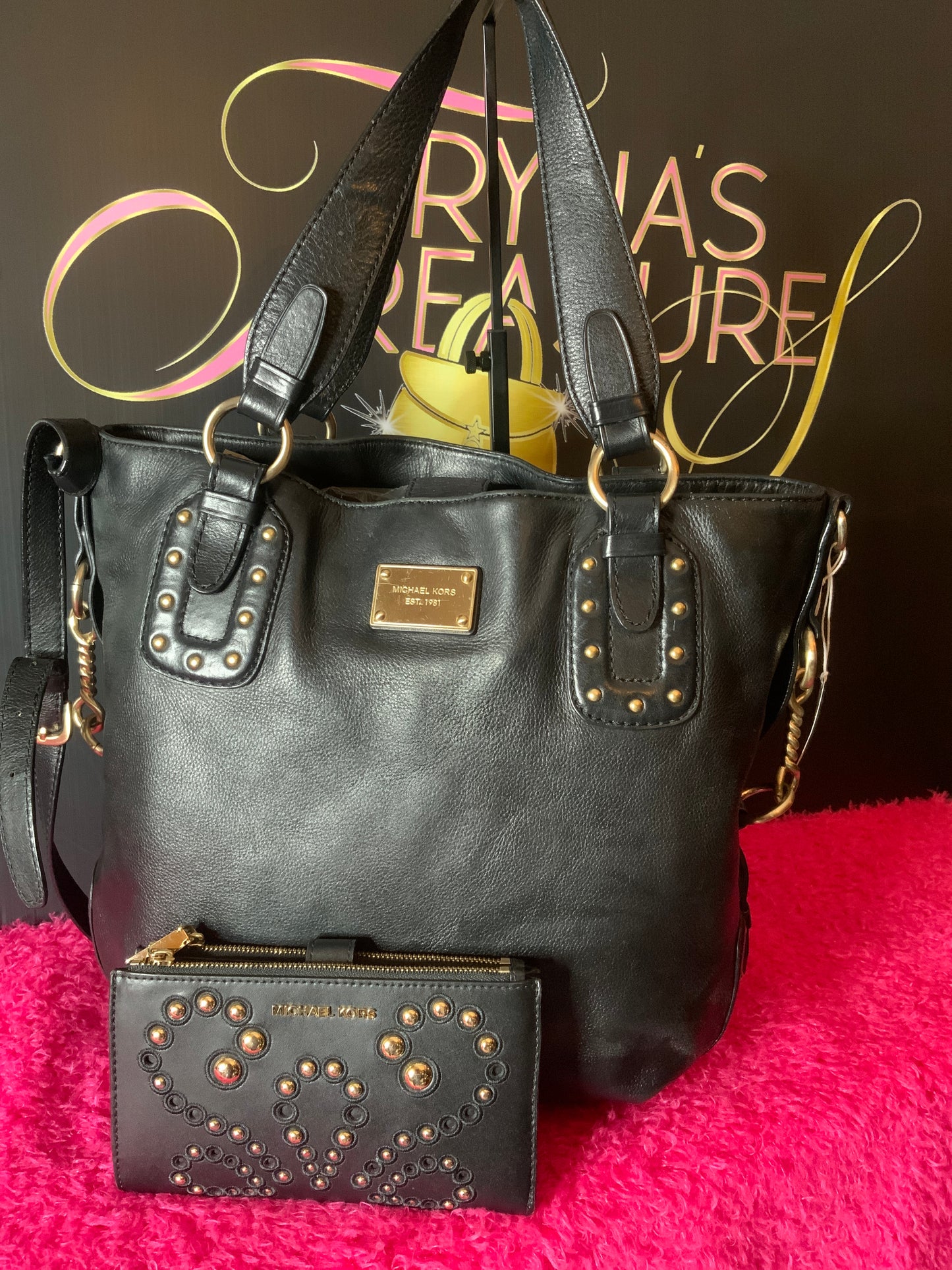 Michael Kors Big Valley Stud Tote