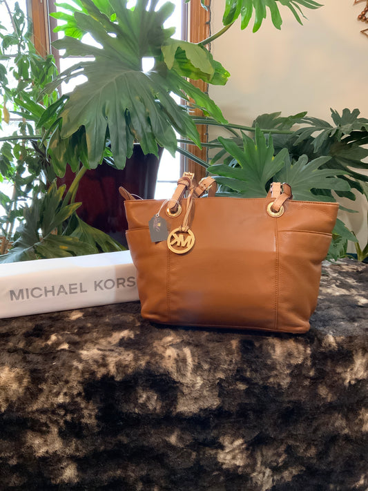 Michael Kors Leather Jet Set