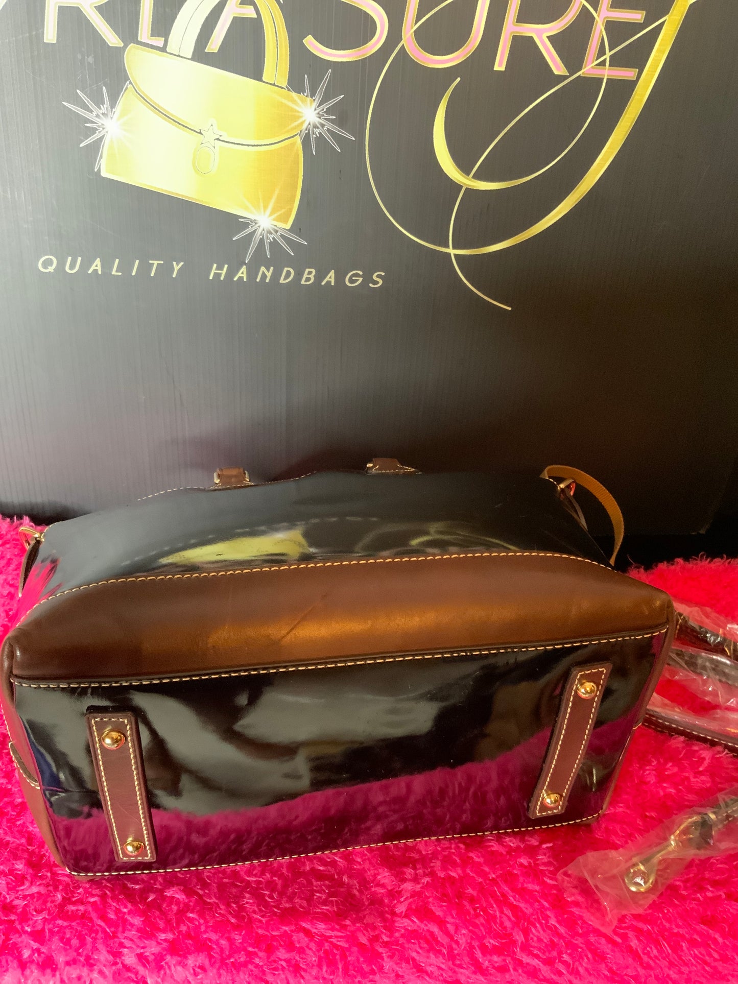 Dooney & Bourke Patent Leather Satchel