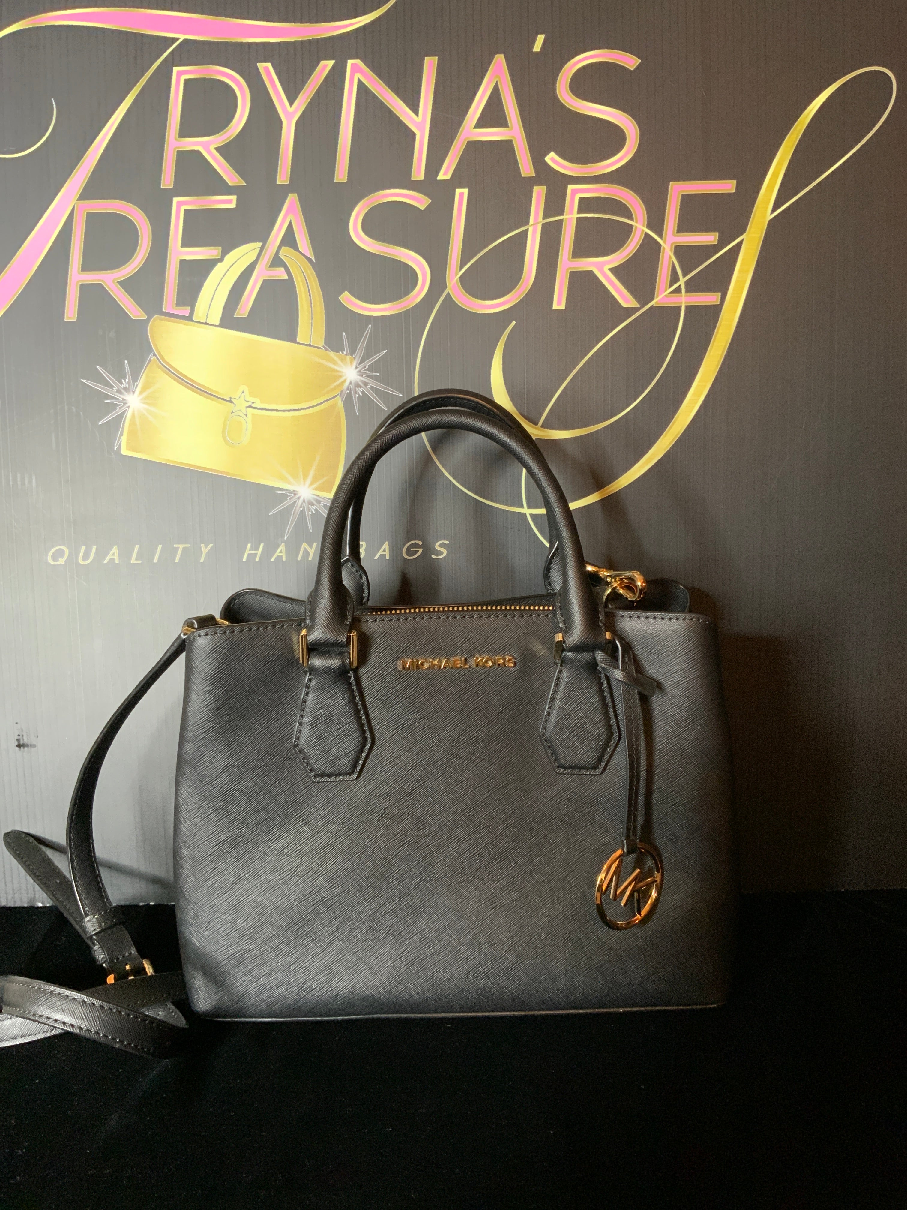 Michael Kors Camille Medium Satchel – Tryna's Treasures