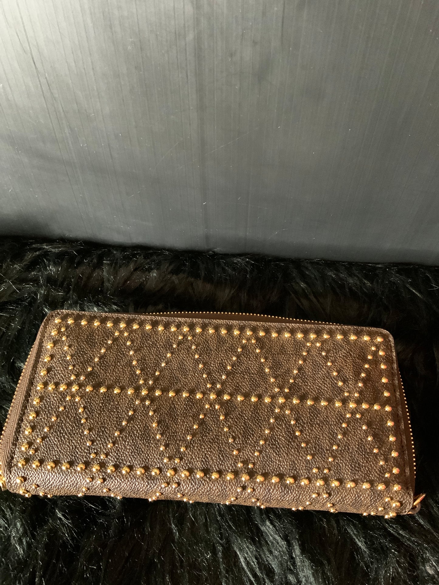 Michael KorsJet Set Continental Studded Wallet