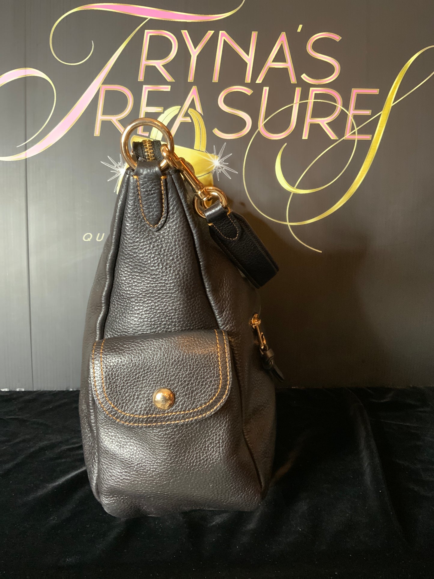 Coach Pennie Leather Shoulder Bag